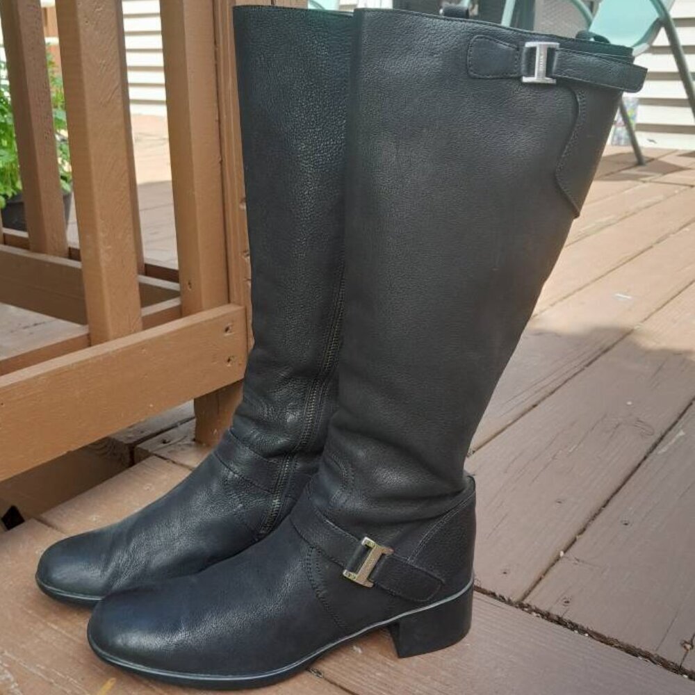 NWOT Prada Womens Riding Boots US 7.5 Eur 37.5